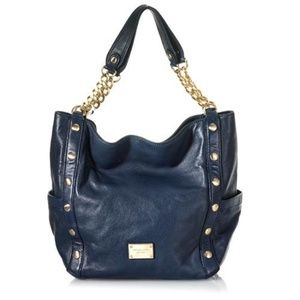 michael kors tote chain handle